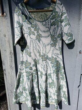 Peruvian Connection jacquard dress